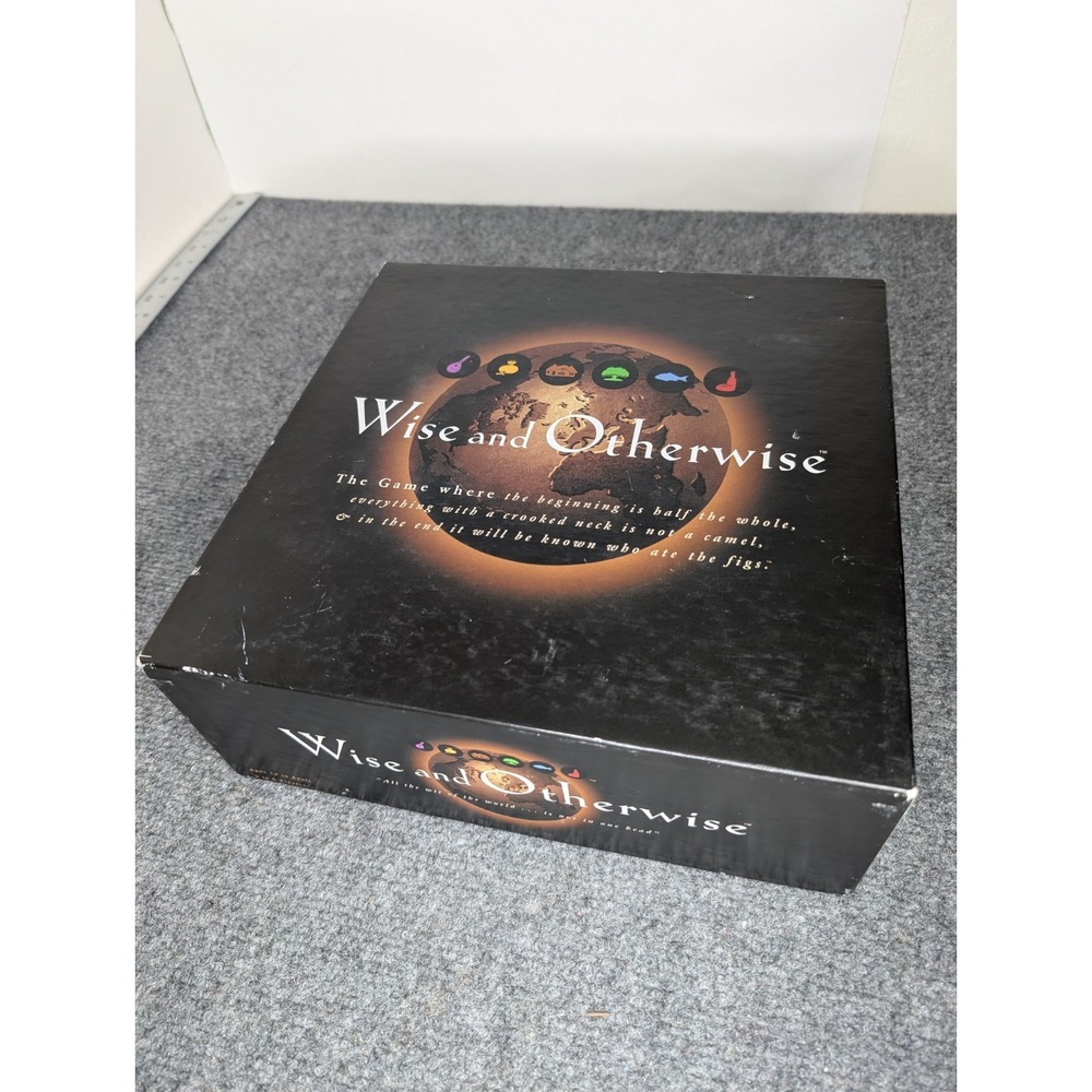 Wise and Otherwise Board‎ Game 1997 Edition, Complete Set New Open box